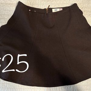 Black A-Line Tulip Skirt. - image 1